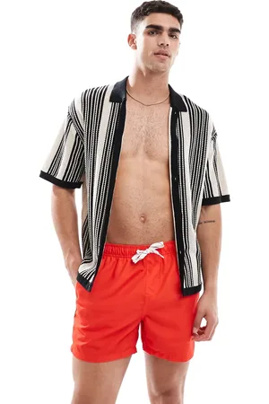 Only & Sons Røde badeshorts-Sort