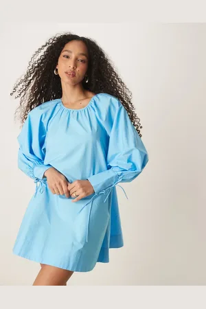 ASOS Minikjole med dybe ærmekanter