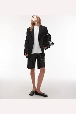 Topshop Og oversized chuck on-blazer i nylon