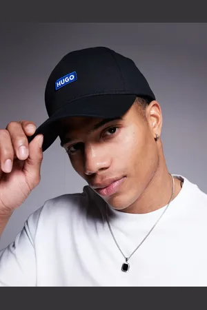 Hugo Blue Kasket med centralt logo