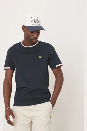 Lyle & Scott T-shirt med kantbånd