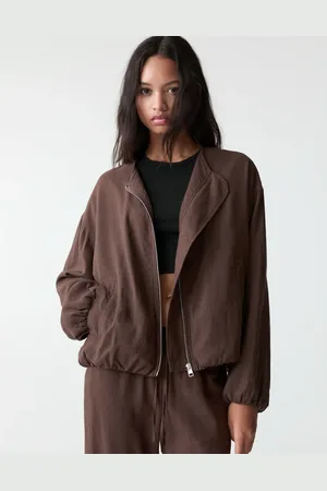 Pull&Bear Bomber-jakke i hørblanding