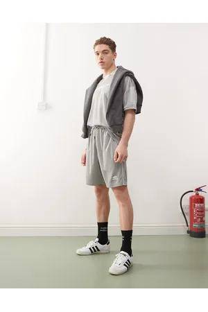 Umbro Sølvfarvede fodboldshorts