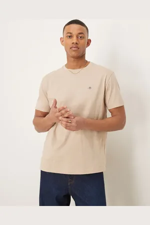 GANT T-shirt med skjoldlogo-Neutral