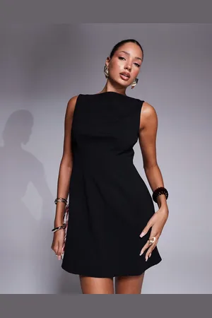 ASOS ærmeløs minikjole med sømdetaljer