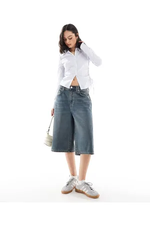 Cotton On Cotton On - Lange denimshorts i 90