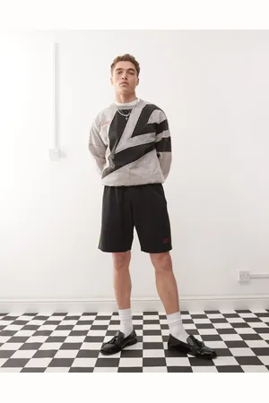 Umbro Sorte shorts med paneler i mesh