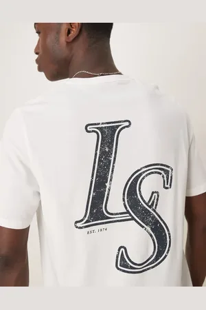 Lyle & Scott T-shirt med emblemgrafik