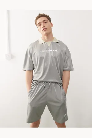 Umbro Sølvfarvet fodboldtrøje i jersey
