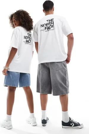 The North Face Mountain Sketch - oversized T-shirt med rygprint