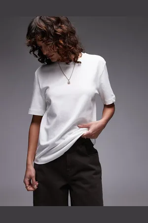 MANGO Premium - T-shirt i kraftigt materiale
