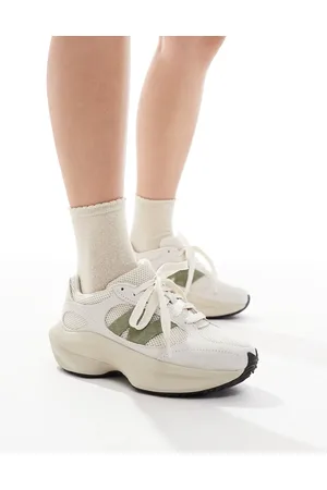 New Balance WRPD - Råhvide og olivengrønne sneakers