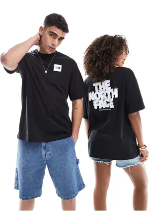 The North Face Stone Block - oversized T-shirt med logoprint på ryggen