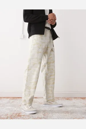 Gramicci Bukser med camouflage-print i kanvas-Neutral