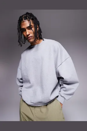 ASOS Premium - ekstremt oversized sweatshirt i kraftigt stof på 400 gsm