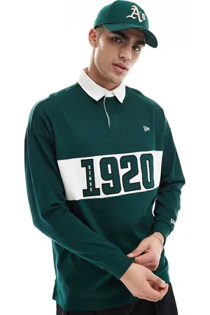 New Era Oversized rugbytop med print