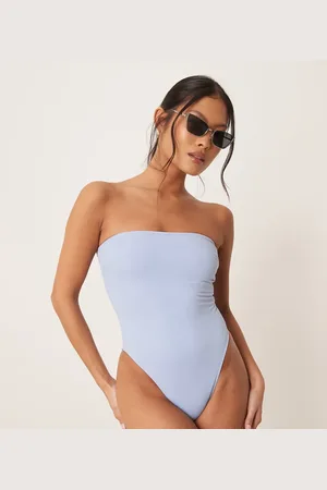 ASOS ASOS DESIGN Petite - Maya - elegant bandeau-badedragt med polstring