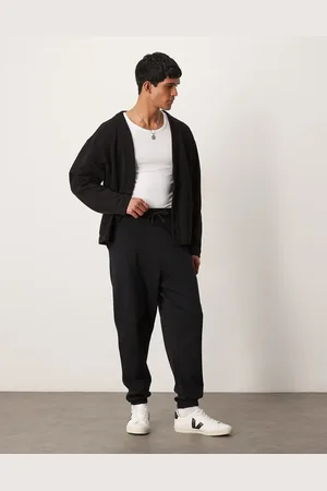 ASOS Essentials - Oversized og sorte joggingbukser