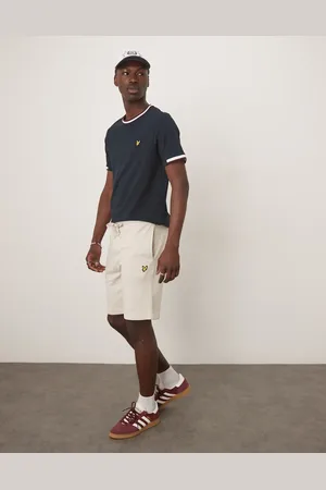 Lyle & Scott Beige sweat-shorts-Neutral