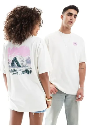 The North Face Dome Tent - Rå oversized T-shirt med print på ryggen - Kun hos ASOS