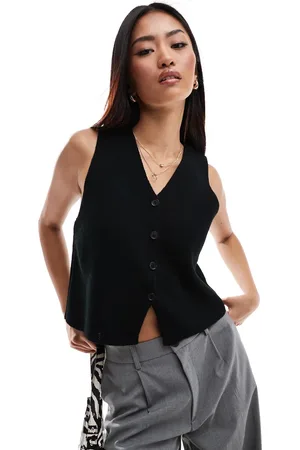 ASOS Strikket vest med v-hals