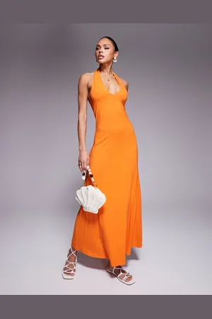 ASOS Maxikjole med halterneck