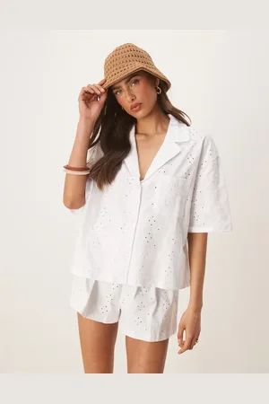 ASOS Resort-skjorte med broderier