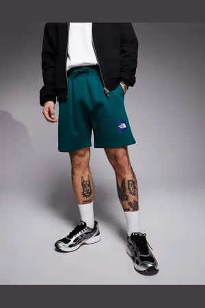 The North Face Box NSE - Grønne joggingshorts med logo