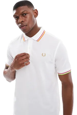 Fred Perry Performance Tennis - Kortærmet poloskjorte med to kontrastkanter