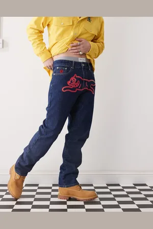 ICECREAM Running Dog - Indigoblå denimjeans-Marineblå