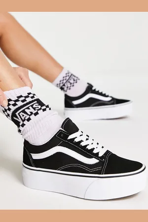 Vans Old Skool - Stackform - Sneakers i sort og