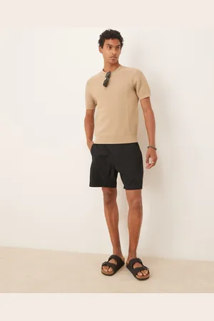Abercrombie & Fitch Sorte skræddersyede 7-tommer-shorts