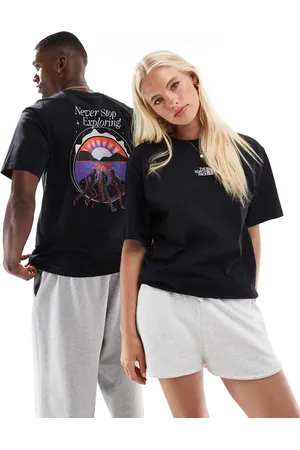 The North Face Never Stop - Unisex - T-shirt med rygprint