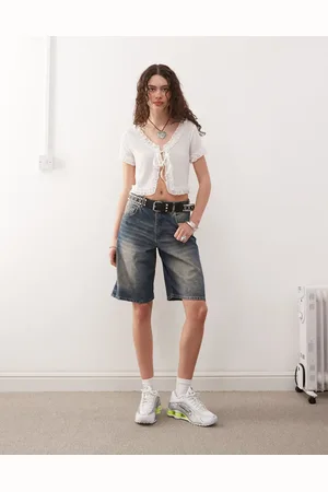Reclaimed Vasket jorts i denim