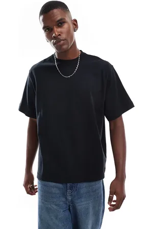 Pull&Bear T-shirt med firkantet pasform og blød overflade
