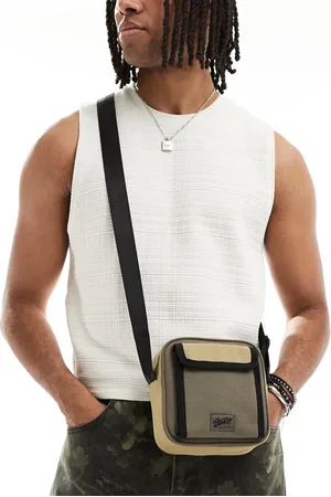 Pull&Bear Kakigrøn lille crossbody-taske