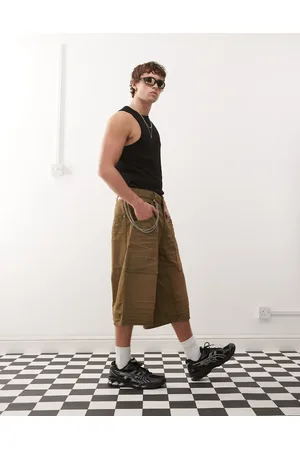 Cheap Monday Dunno - Jorts i dyb brun vask