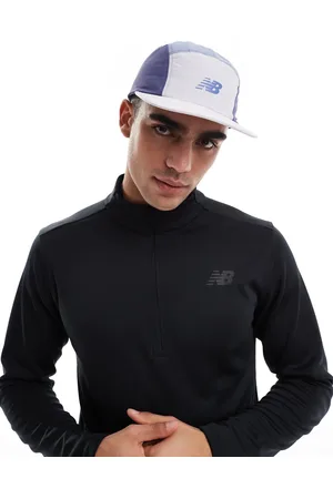 New Balance Performance - Sort kasket med 5 paneler-Grå