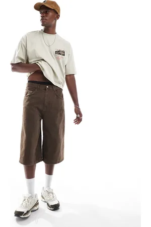 ASOS Brune tømrer-jorts i længere længde