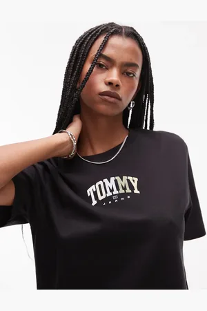 Tommy Hilfiger T-shirt med neutralt college-logo