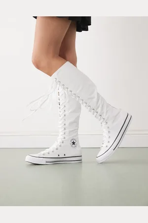 Converse Chuck Taylor - All Star Knee Hi - Hvide sneakers
