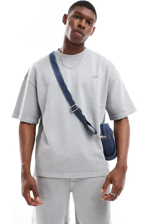 Pull&Bear T-shirt i vasket jersey - Del af sæt