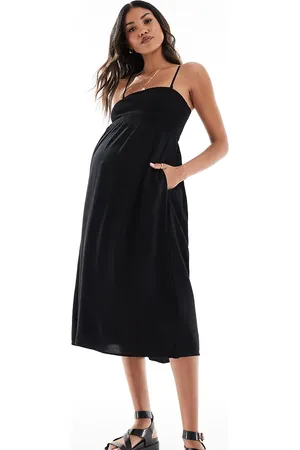 VERO MODA Easy - ankellang cami-kjole med rynker
