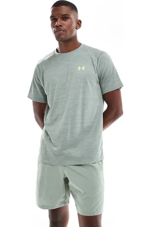 Under Armour T-shirt med korte ærmer og tekstur i tech-stof