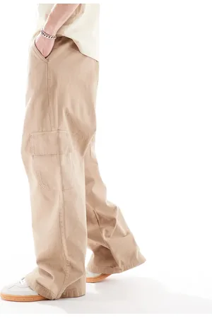ASOS Superposede pull-on-cargobukser-Neutral