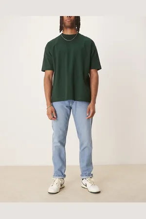 MANGO Jeans med tapered pasform