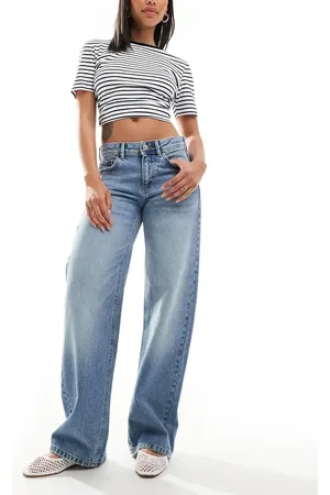 Pull&Bear Lavtaljede og jeans med lige ben