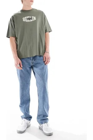 JACK & JONES Chris - Vintage-blå jeans med lige ben