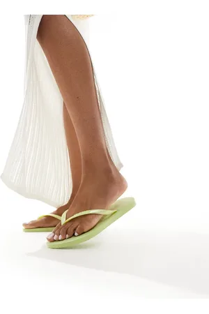 Havaianas Matchagrønne klipklappere med smalle stropper