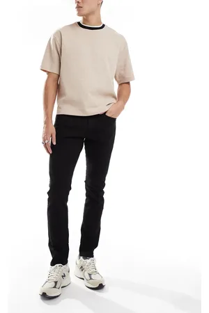 Ralph Lauren Sullivan - Sorte slim fit-jeans med ikonlogo på baglommen